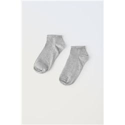 THREE-PACK OF BASIC ANKLE SOCKS