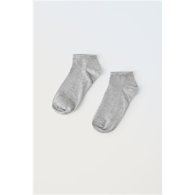 THREE-PACK OF BASIC ANKLE SOCKS