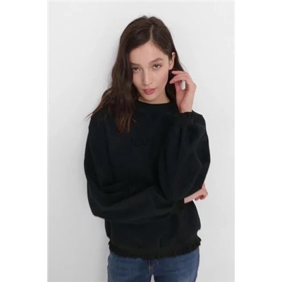 Sudadera felpa bordados