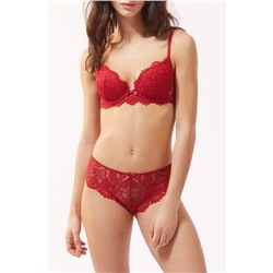 Sujetador con relleno Success Rojo