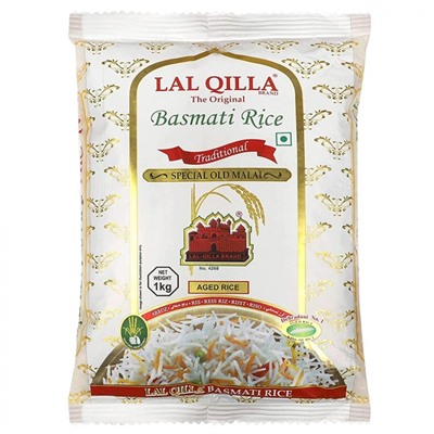 LAL QILLA Basmati Rice Традиционный Рис Басмати 1кг