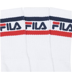FILA Unisex Sportsocken "Falk" 3 Paar weiß FS24T001-100-White