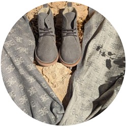 AB.Zapatos 1619/2 New · R · Gris+Двухсторонний палантин FLO (340) Gris АКЦИЯ