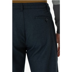 Erkek Lacivert Kanvas Pantolon