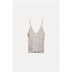 RUCHED CAMISOLE TOP