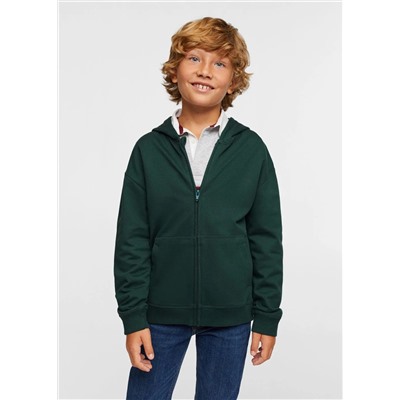 Sudadera capucha mensaje -  Niño | MANGO OUTLET España