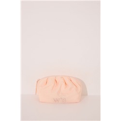 Neceser mediano nube nylon naranja