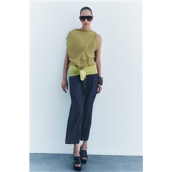 ASYMMETRIC RUSTIC TOP