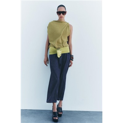 ASYMMETRIC RUSTIC TOP