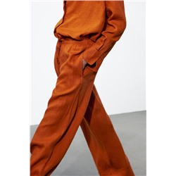 PANTALÓN PALAZZO LINO 100% ZW COLLECTION