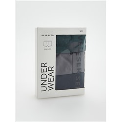 Nahtlose Boxershorts im 3er-Pack