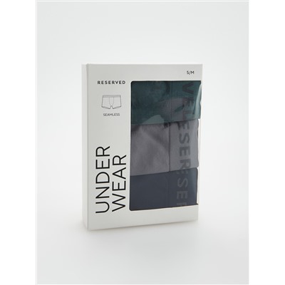 Nahtlose Boxershorts im 3er-Pack