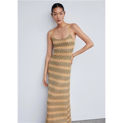 Vestido diseño geométrico