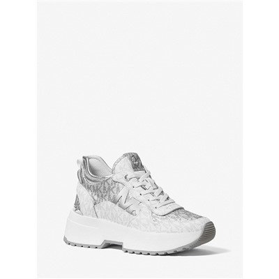 MICHAEL MICHAEL KORS Muse Metallic Logo Trainer
