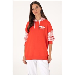 Kadın Kırmızı Sweatshirt