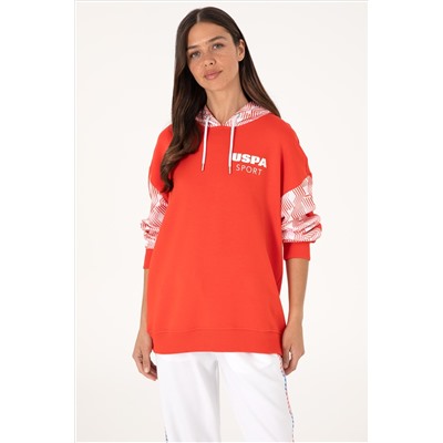 Kadın Kırmızı Sweatshirt