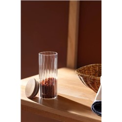 Lunel Optikli Silindir Cam Baharatlık - 360ML