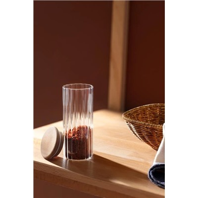 Lunel Optikli Silindir Cam Baharatlık - 360ML