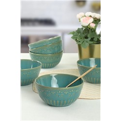 Keramika Teal Tango Kase 16 Cm 6 Adet Q06 X0001342600000000000000000