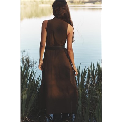 MIDI DRESS WITH BELT