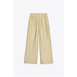 WIDE-LEG TROUSERS WITH ELASTIC WAIST