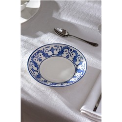 Reve Bleu Nuit Yemek Tabağı - 20 cm - Mavi/Beyaz