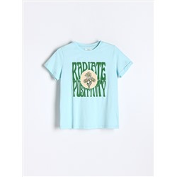 T-Shirt im Regular-Fit mit Druck