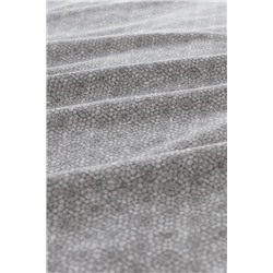 Lavem King Size %100 Pamuk Madame Coco Crep Baskılı Nevresim Takımı - Gri
