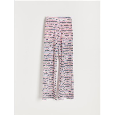 Hose aus Jersey mit Lochmuster