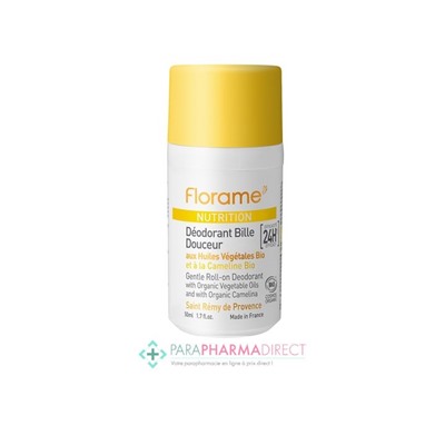 Florame Nutrition Déodorant Bille Douceur 50ml