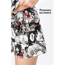 Хлопковая пижама для девочки с шортами Happyfox