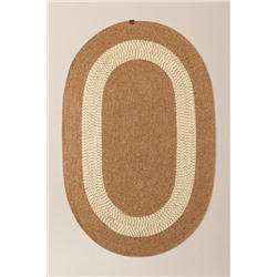 Alsace Oval Kilim - Naturel/Krem - 90x150 cm