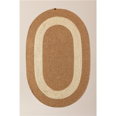 Alsace Oval Kilim - Naturel/Krem - 90x150 cm