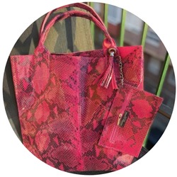 PELLE SHOPPER PITON MAGENTA АКЦИЯ 💥