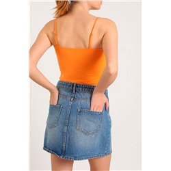 Camiseta de tirantes Naranja