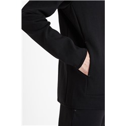Sudadera slim fit - Negro