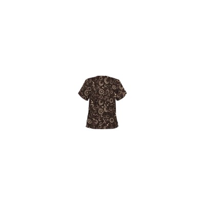UA Total Eclipse Espresso Scrub Top