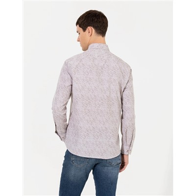 Vizon Slim Fit Uzun Kollu Gömlek