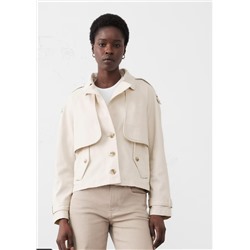 Short Trench Jacket