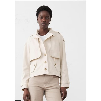 Short Trench Jacket