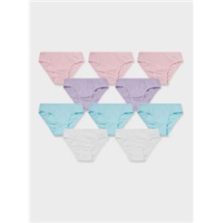 Multipack 10er - Slip - Bio-Baumwolle