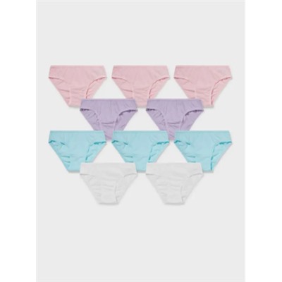Multipack 10er - Slip - Bio-Baumwolle