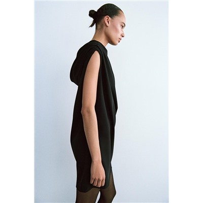 DRAPED SHORT DRESS