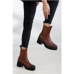 Daxtors D070 Garantili Kadın Yanı Lastikli Bot & Bootie 22KDaF100000032