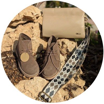 AB.Z. SAFARY LODO+Ab.Zapatos PELLE Milan (930) taupe+CINTURON BOLSOS (130)-20 (4) АКЦИЯ