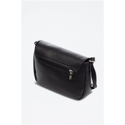 Bandolera de piel Arignano - Negro