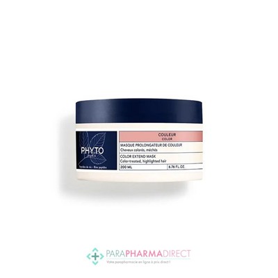 Phyto Couleur Masque Prolongateur de Couleur - Cheveux Colorés & Méchés 200ml