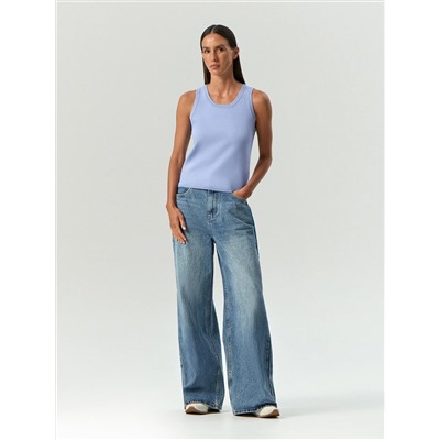 Трикотажный топ из вискозы, B3133/firuzeh