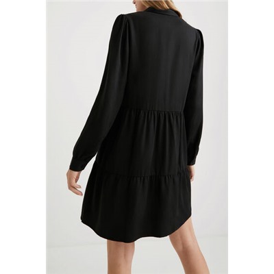 Vestido camisero corto