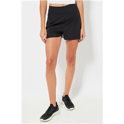 Short cintura alta - Negro
